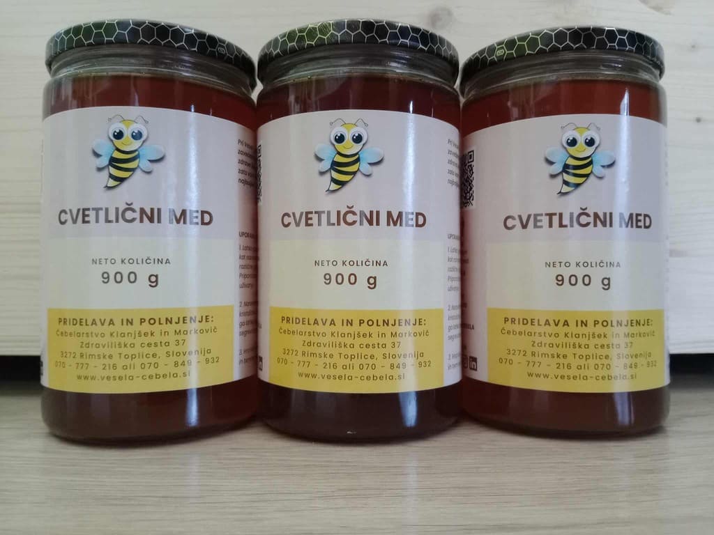 Cvetlični med 900 g (5+1 gratis)